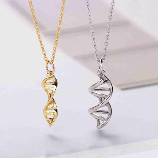 DNA Molecule Necklace or Earrings