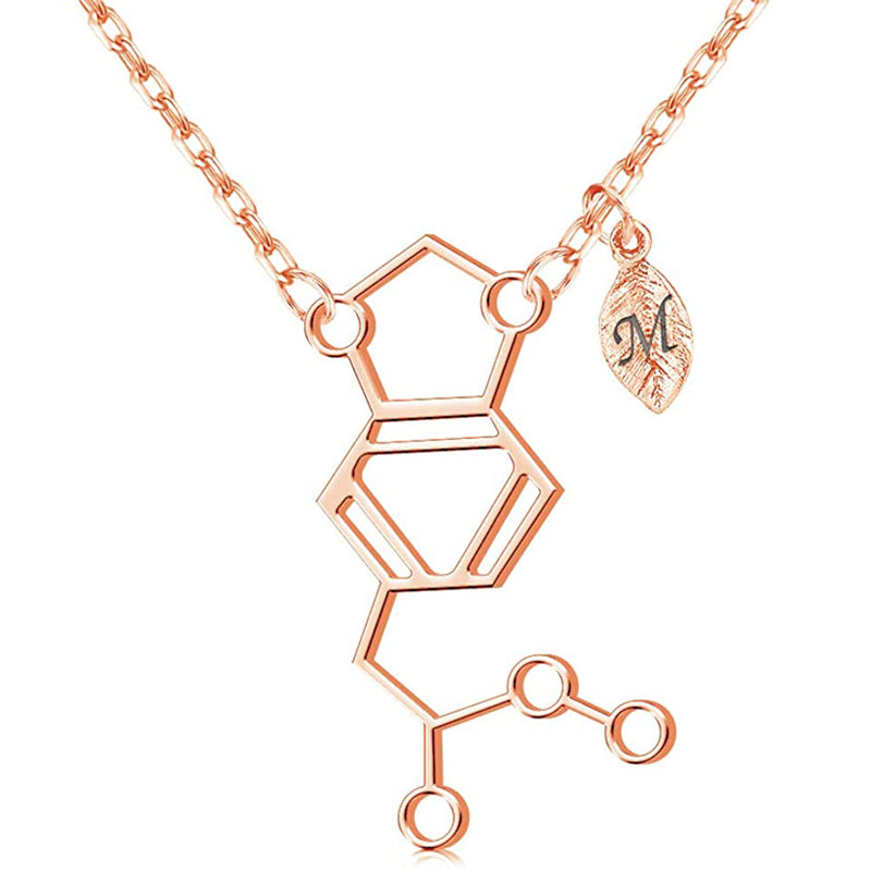 MDMA Ecstasy Molecule Necklace