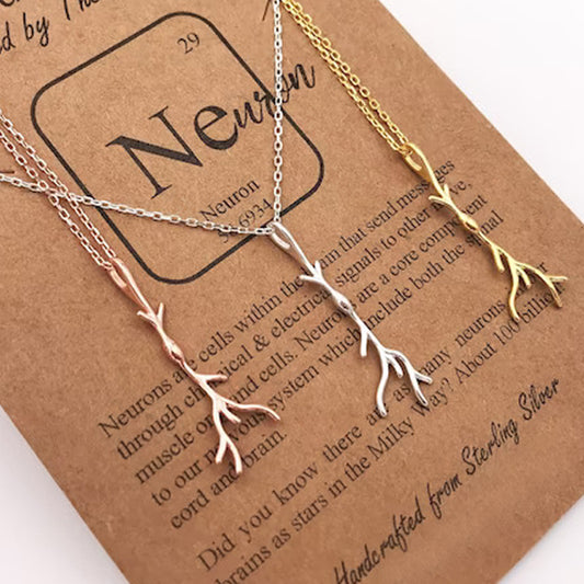 Neuron Brain Cell Necklace