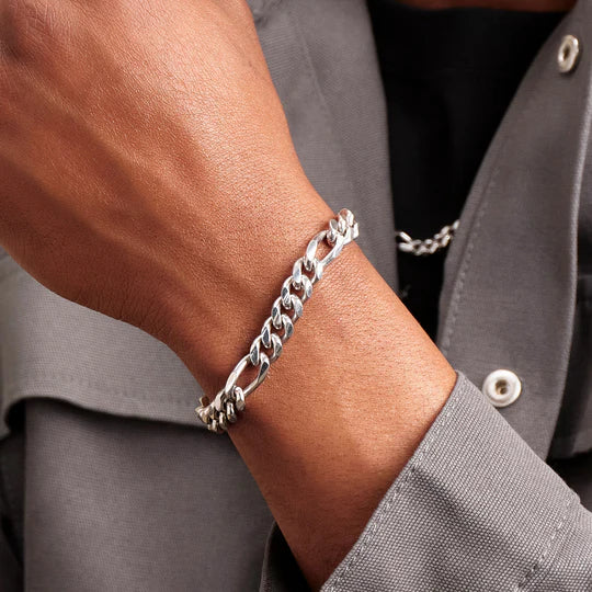 Figaro Chain Bracelet - 8MM