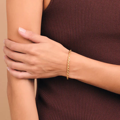 Rope Bracelet Chain - 4MM