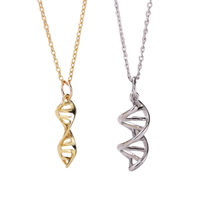 DNA Molecule Necklace or Earrings