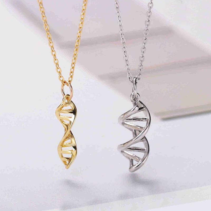 DNA Molecule Necklace or Earrings