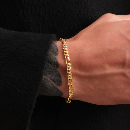 Figaro Chain Bracelet - 5MM