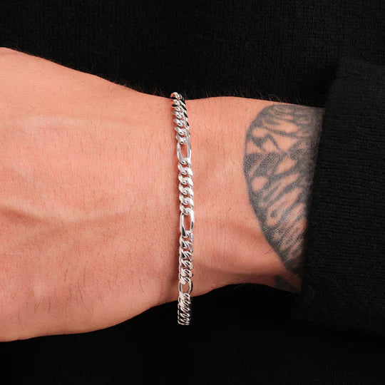 Figaro Chain Bracelet - 5MM