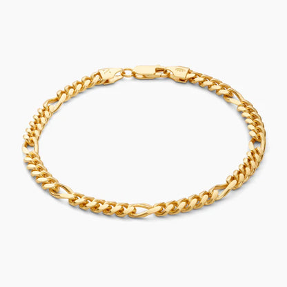 Figaro Chain Bracelet - 5MM