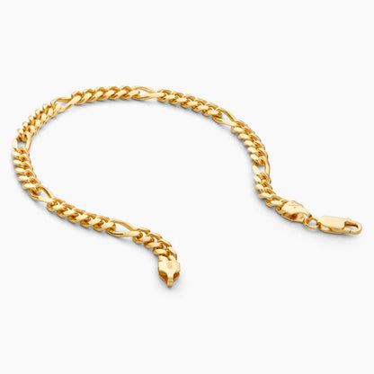 Figaro Chain Bracelet - 5MM