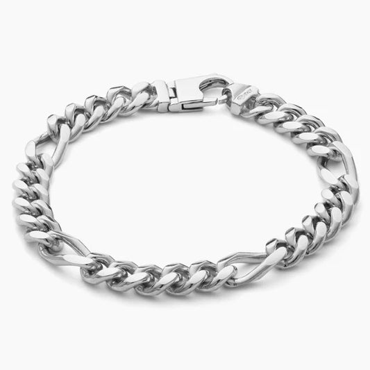 Figaro Chain Bracelet - 8MM