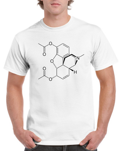 Heroin Molecule T-Shirt, Tank, Hoodie
