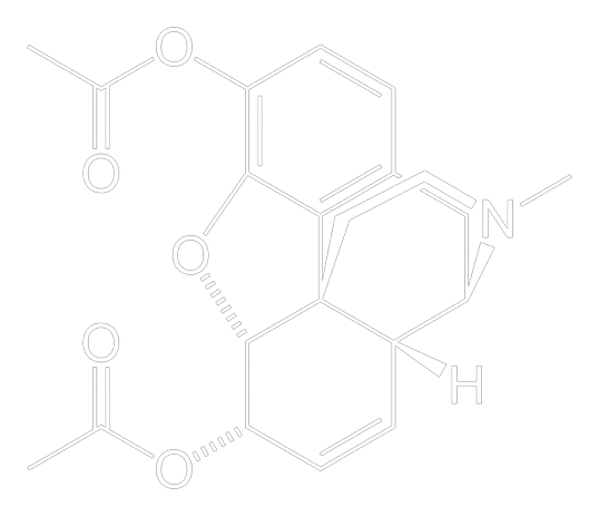 Heroin Molecule T-Shirt, Tank, Hoodie