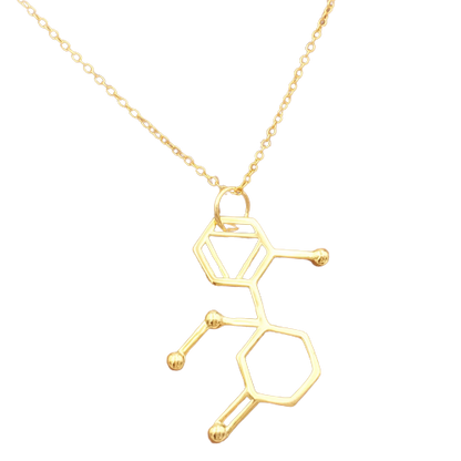 Ketamine Molecule Necklace