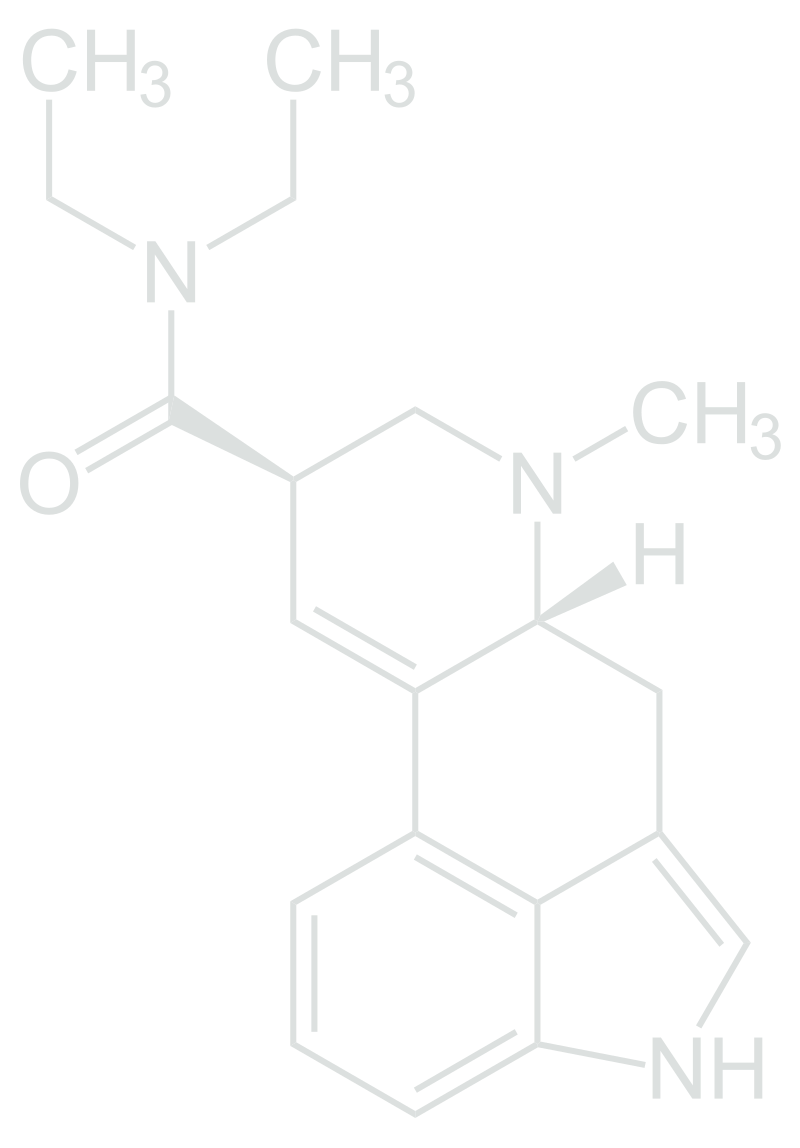 LSD, Acid, Doses, Window Pane, D-Lysergic Acid Diethylamide Molecule T-Shirt, Tank, Hoodie