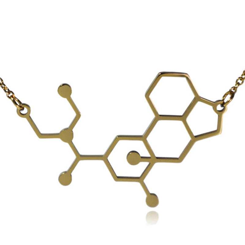 LSD Molecule Necklace - Molecule Necklace
