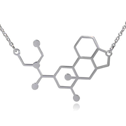 LSD Molecule Necklace - Molecule Necklace