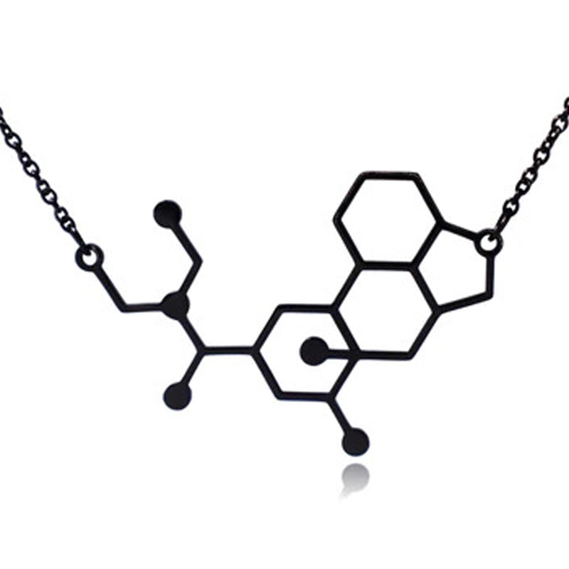 LSD Molecule Necklace - Molecule Necklace