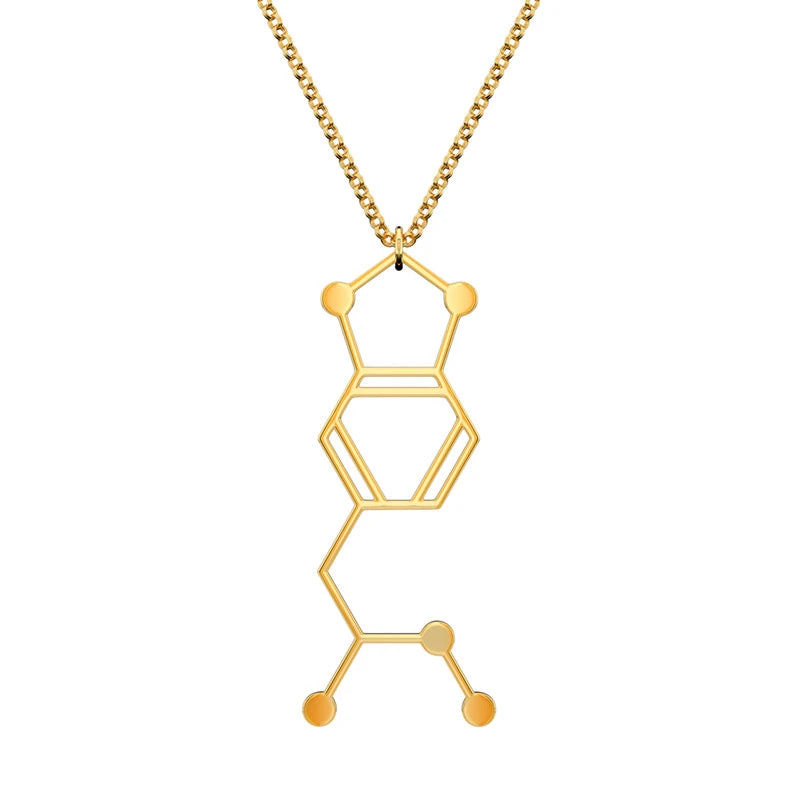MDMA Ecstasy Molecule Necklace