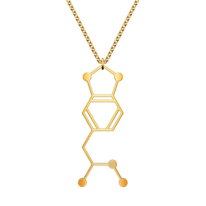 MDMA Ecstasy Molecule Necklace