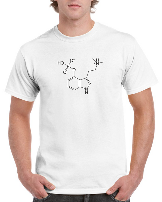 Psilocybin, Magic Mushrooms, Booms, Shrooms Molecule T-Shirt, Tank, Hoodie