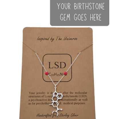 LSD Molecule Necklace - Molecule Necklace