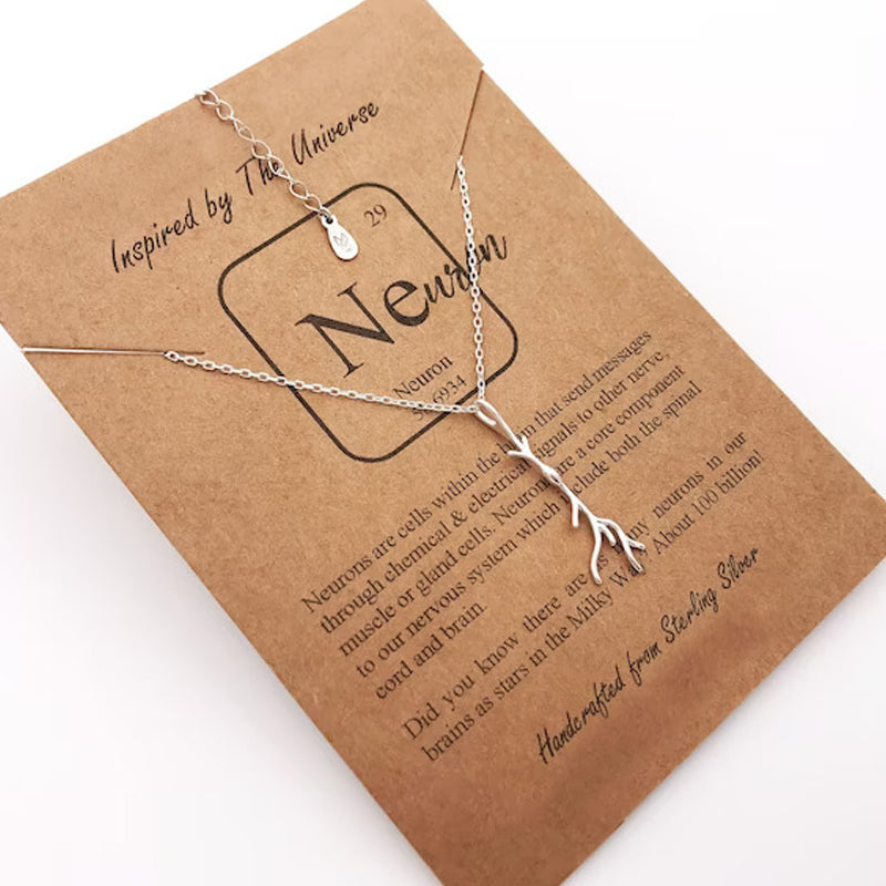 Neuron Brain Cell Necklace