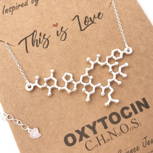 Oxytocin Molecule Necklace - Love Molecule
