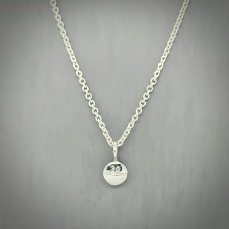 Oxycodone charm M30 14K gold necklace pendant