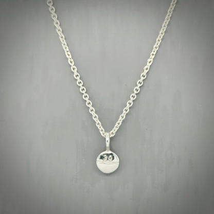Oxycodone charm M30 14K gold necklace pendant