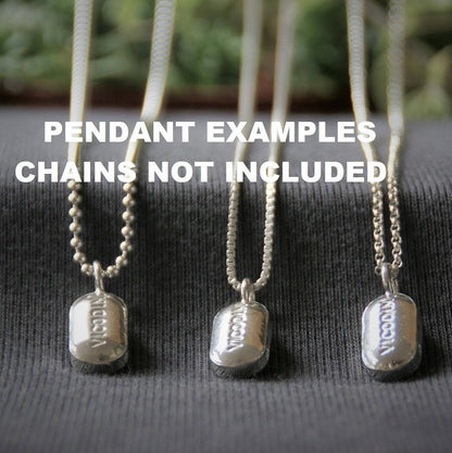Vicodin Pill Pendant Charm for Necklace or Bracelet