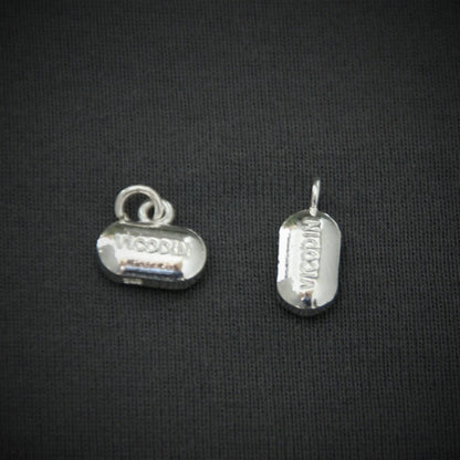 Vicodin Pill Pendant Charm for Necklace or Bracelet
