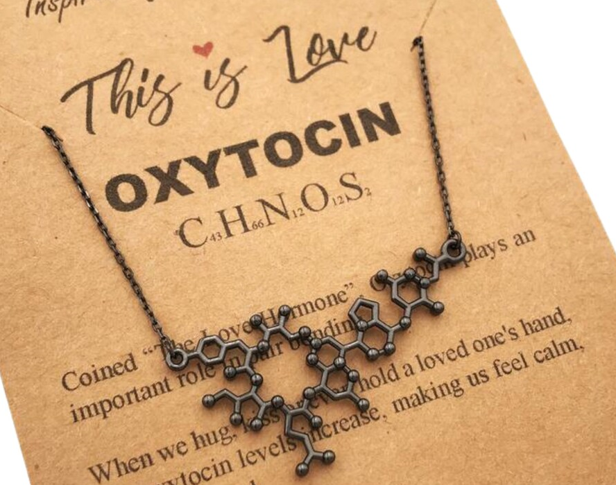 Oxytocin Molecule Necklace - Love Molecule