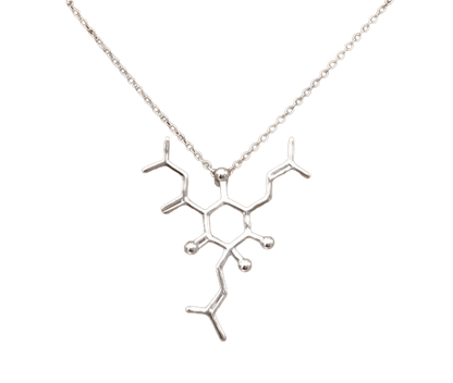 Beer Molecule Necklace - Humulone Molecule