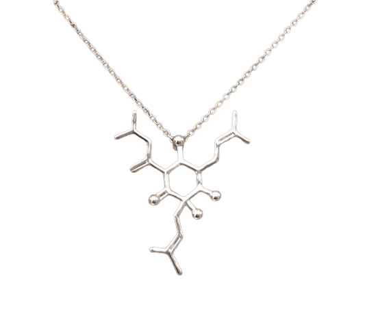 Beer Molecule Necklace - Humulone Molecule