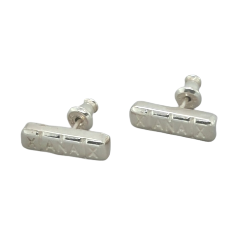 2mg Xanax Bar, Benzodiazepine 14K Gold or Sterling Silver Pendant Charm Necklace or Earrings