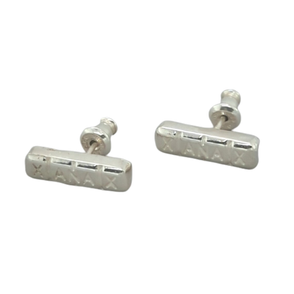 2mg Xanax Bar, Benzodiazepine 14K Gold or Sterling Silver Pendant Charm Necklace or Earrings