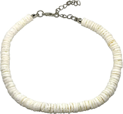 Hawaiian Heishi Puka Shell Surfer Bracelet