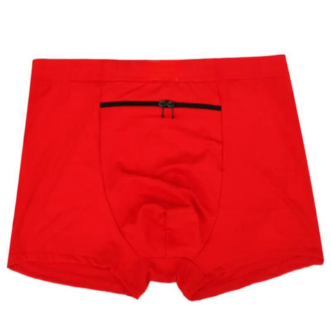 Men's Boxer Briefs With Stash Pocket